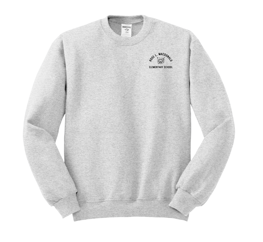 Sudadera de cuello redondo para adultos de la escuela primaria Rose L. MacDonald (talla 562 m)