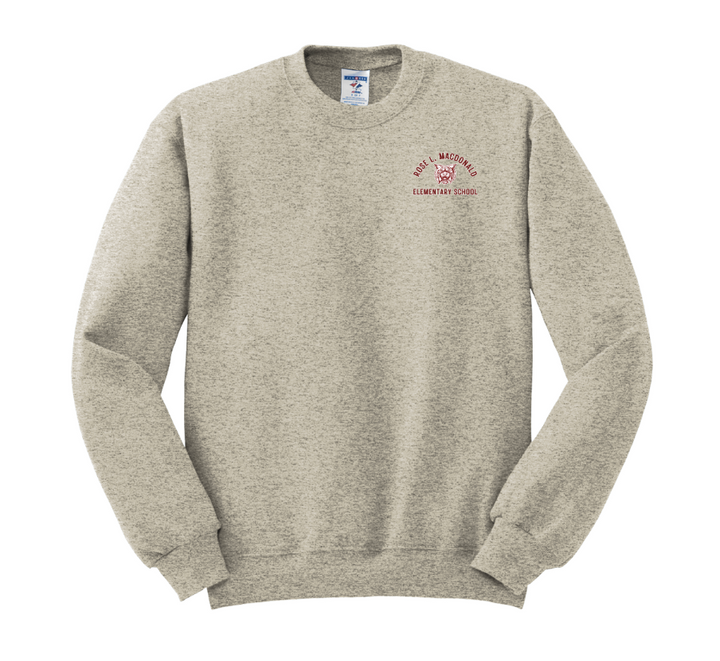 Sudadera de cuello redondo para adultos de la escuela primaria Rose L. MacDonald (talla 562 m)