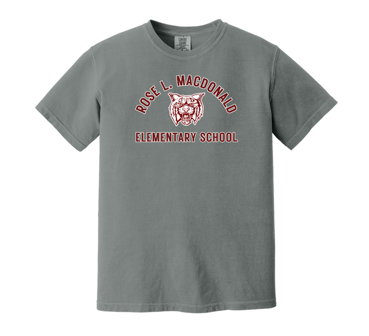 Rose L. MacDonald Elementary - Adult Heavyweight Tee (1717)
