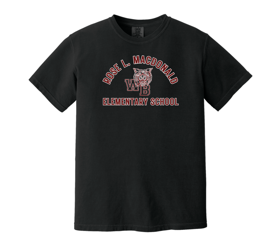 Rose L. MacDonald Elementary - Adult Heavyweight Tee (1717)