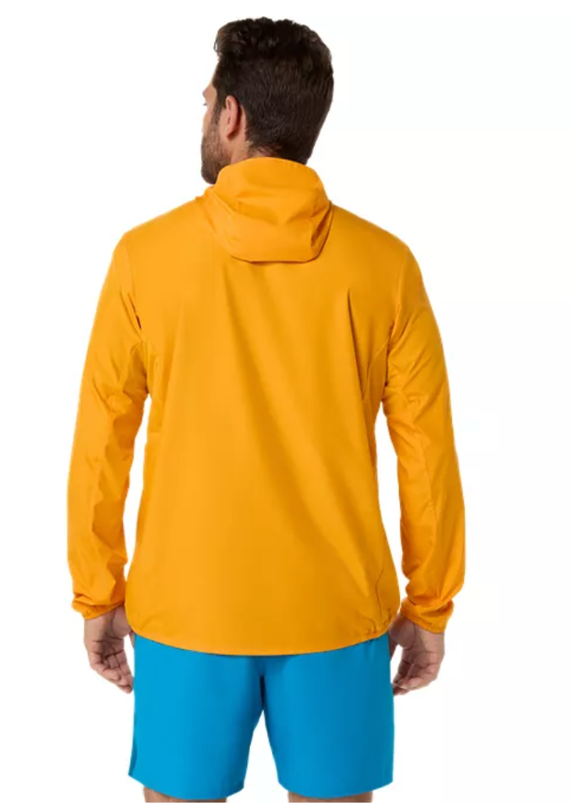 Chaqueta ASICS Yamabuki plateada para hombre (2011D235)