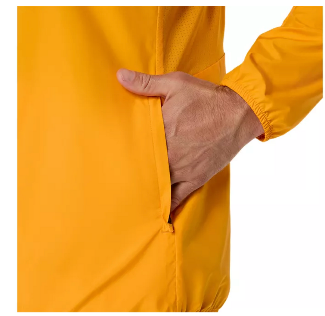 Chaqueta ASICS Yamabuki plateada para hombre (2011D235)