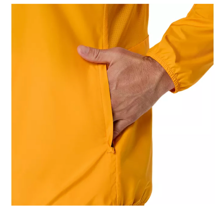 Chaqueta ASICS Yamabuki plateada para hombre (2011D235)