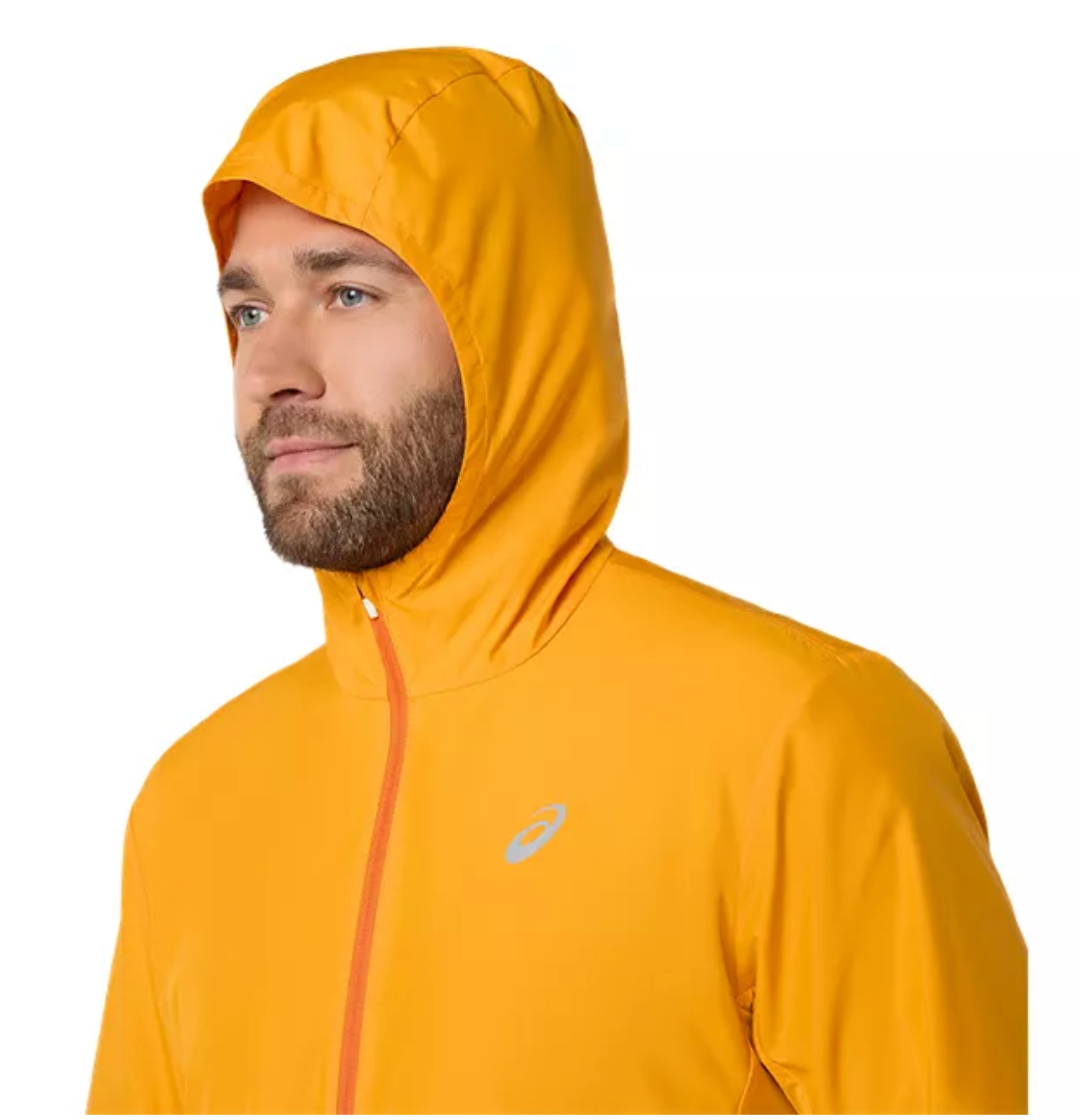 Chaqueta ASICS Yamabuki plateada para hombre (2011D235)