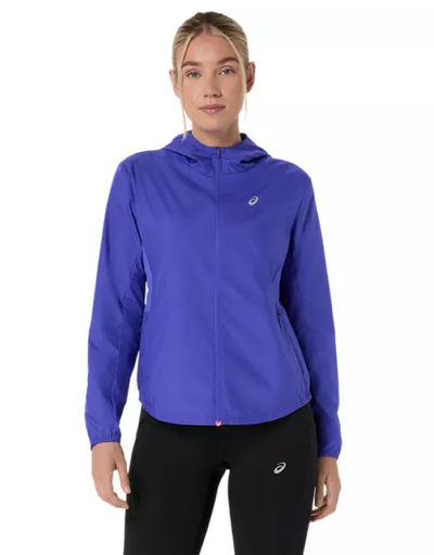Chaqueta ASICS Silver para mujer Cobalt Burst (2012D148)