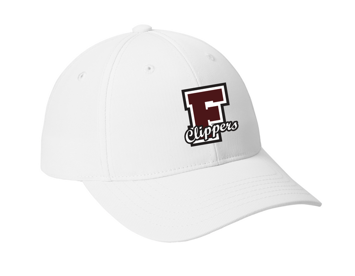 Escuela Secundaria Falmouth - Gorra de rendimiento de sarga de nailon (C868)