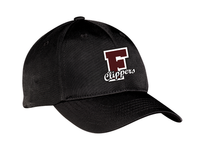 Escuela Secundaria Falmouth - Gorra de rendimiento de sarga de nailon (C868)