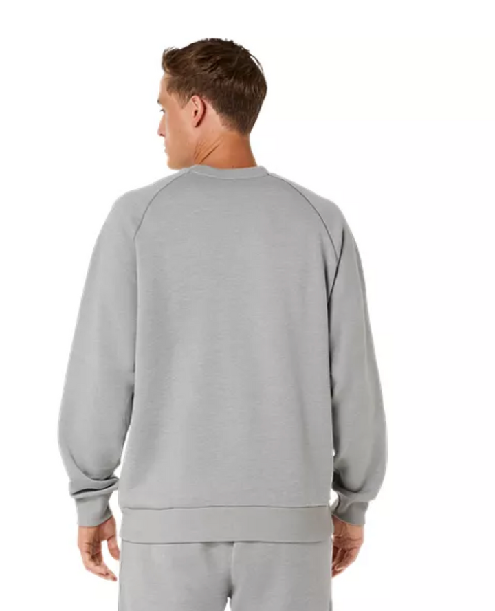 Santa Monica Classic 5K/10K 2026 - ASICS Unisex Fleece Crewneck Sweatshirt Grey Heather (2031F469) (SMC-01)