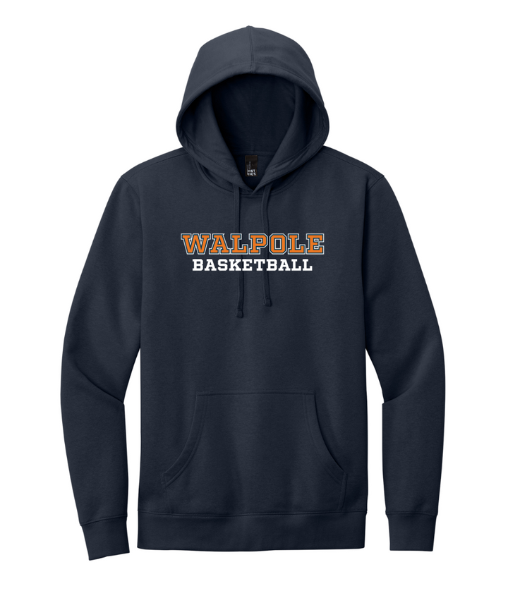 Walpole Boys Basketball - Unisex Adult Fleece Hoodie (DT6100)