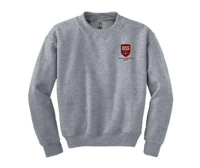 BSS - Camiseta unisex juvenil de cuello redondo y peso pesado (18000B)