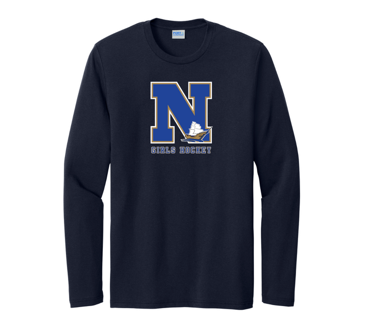 Norwell Girls Hockey - Unisex Tri-Blend Long Sleeve Tee (PC330LS)