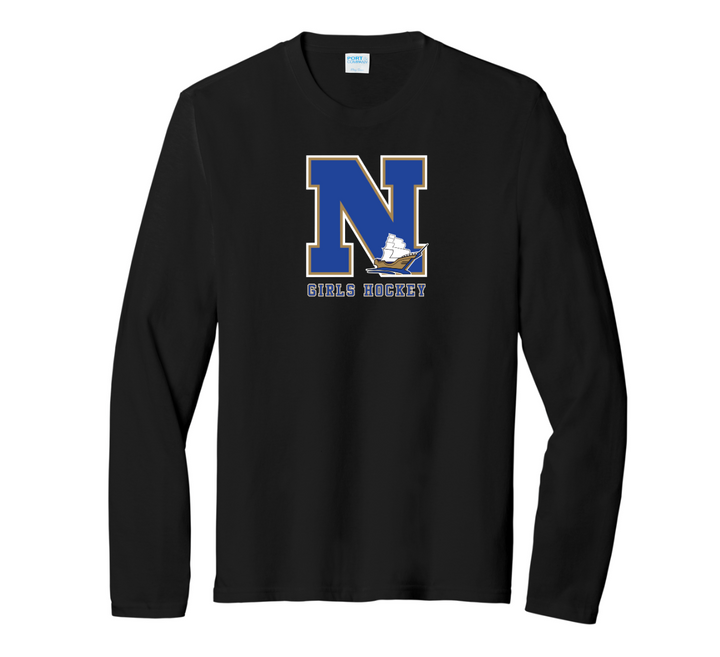Norwell Girls Hockey - Unisex Tri-Blend Long Sleeve Tee (PC330LS)