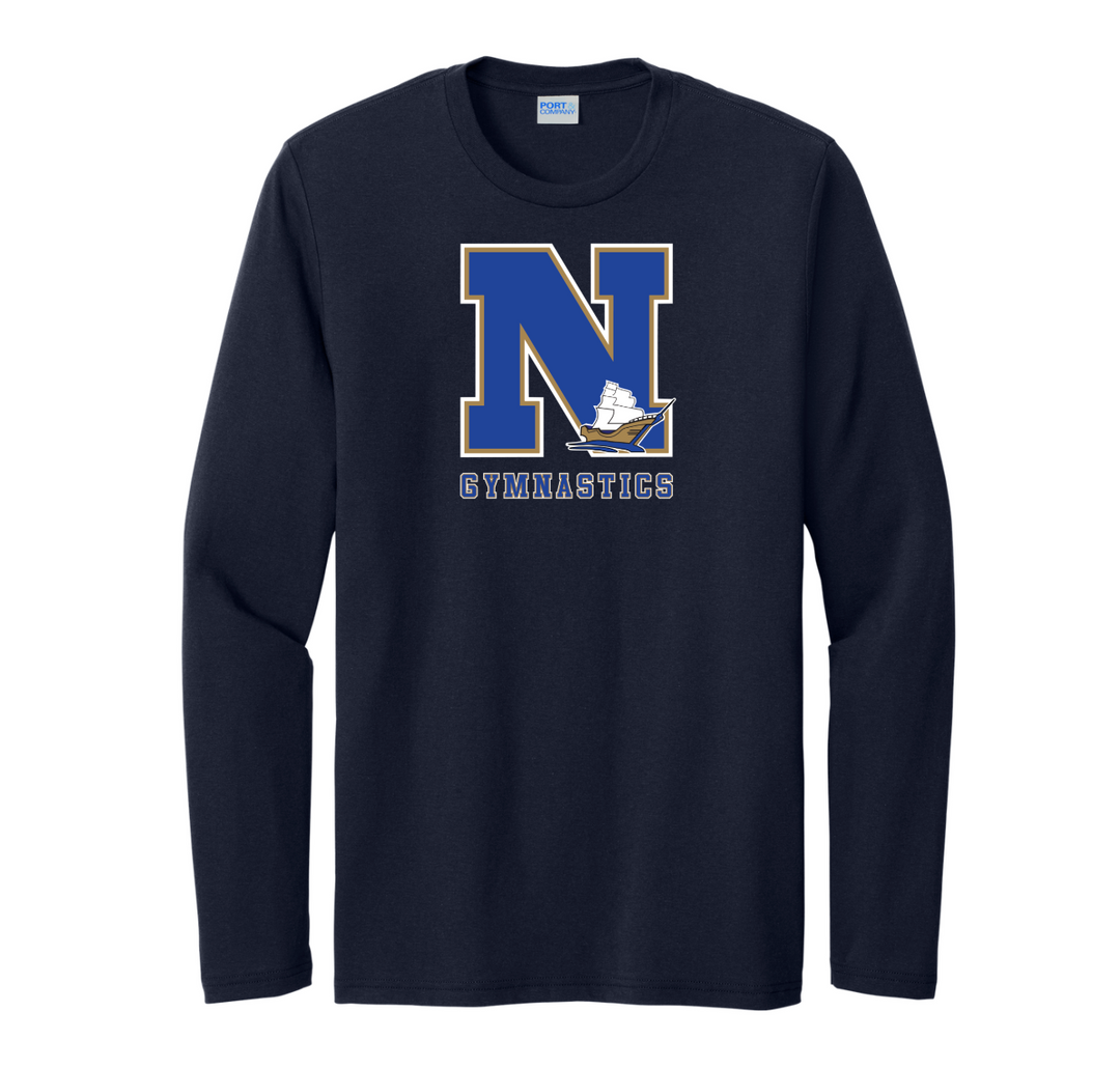 Norwell Gymnastics - Camiseta unisex de manga larga de triple mezcla (PC330LS)