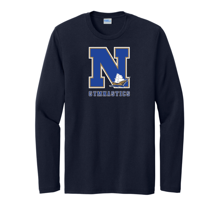 Norwell Gymnastics - Camiseta unisex de manga larga de triple mezcla (PC330LS)