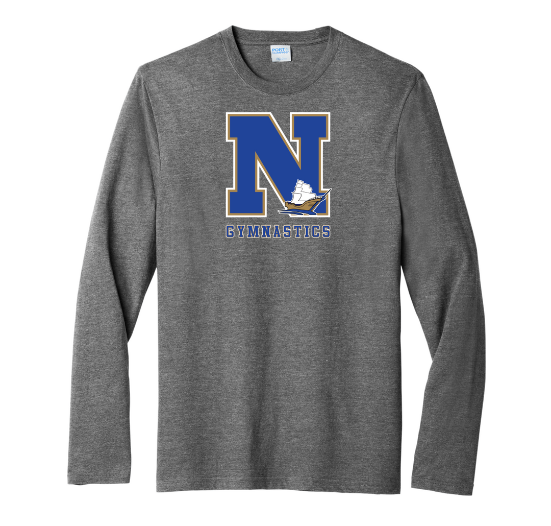 Norwell Gymnastics - Camiseta unisex de manga larga de triple mezcla (PC330LS)