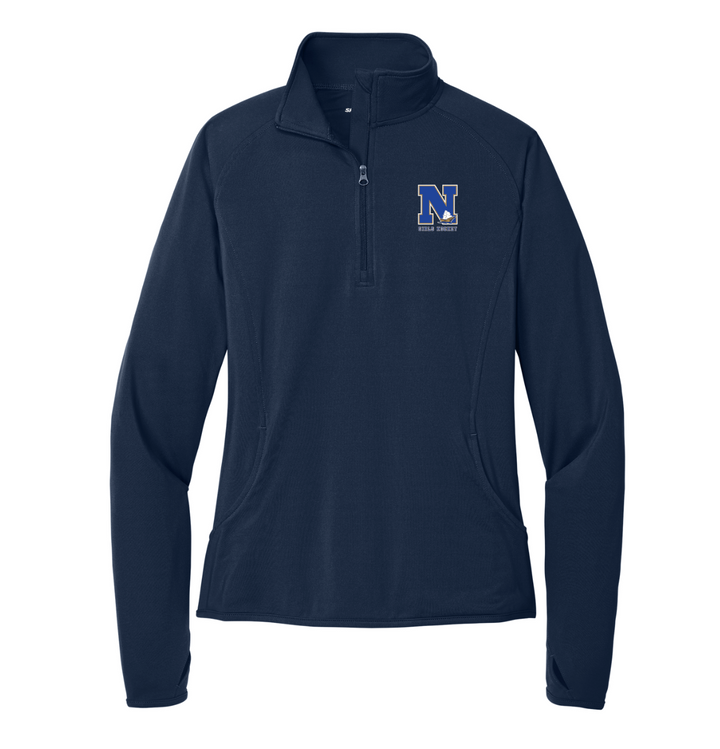 Jersey de hockey femenino Norwell Girls - Cremallera de 1/4 para mujer (LST850)