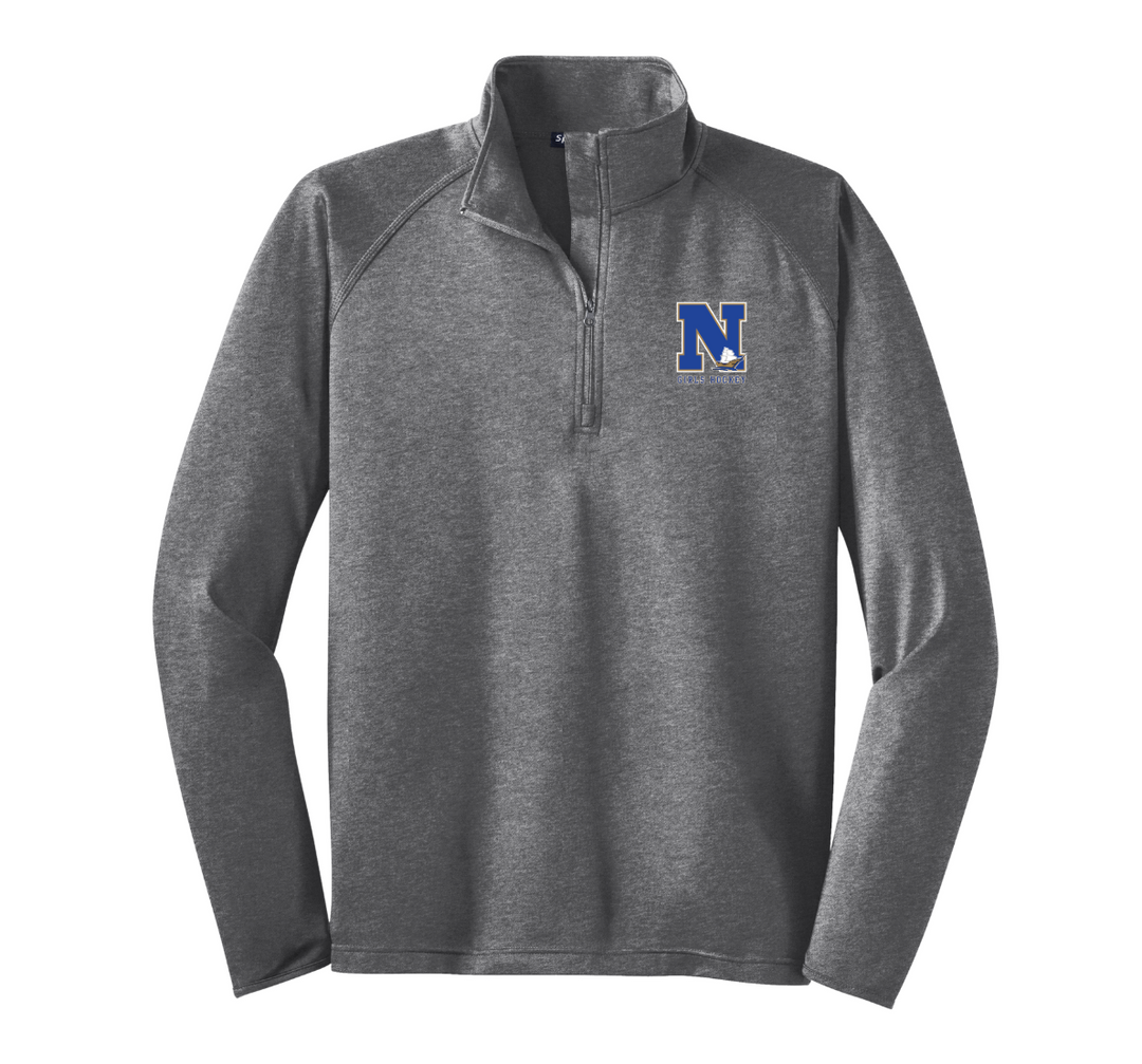 Jersey de hockey femenino Norwell para hombre con cremallera de 1/4 (ST850)