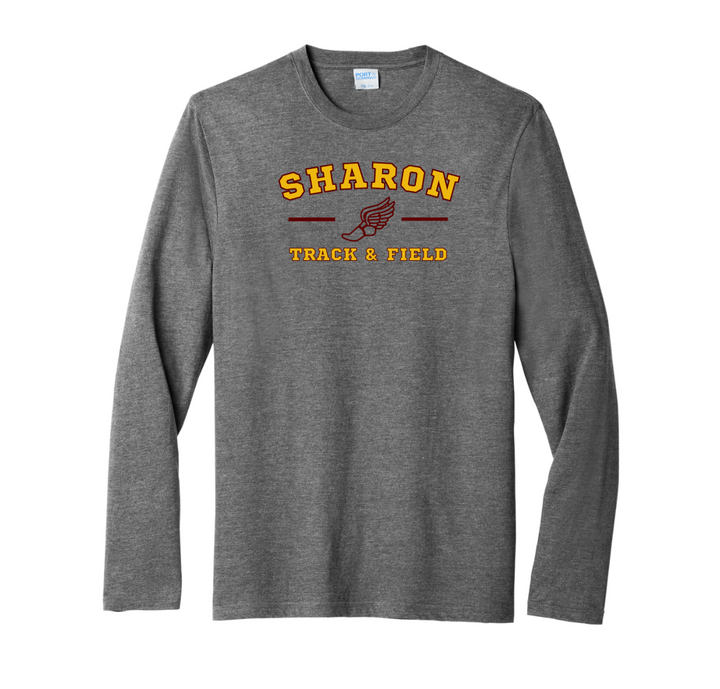 Sharon Track & Field - Unisex Tri-Blend Long Sleeve Tee (PC330LS)