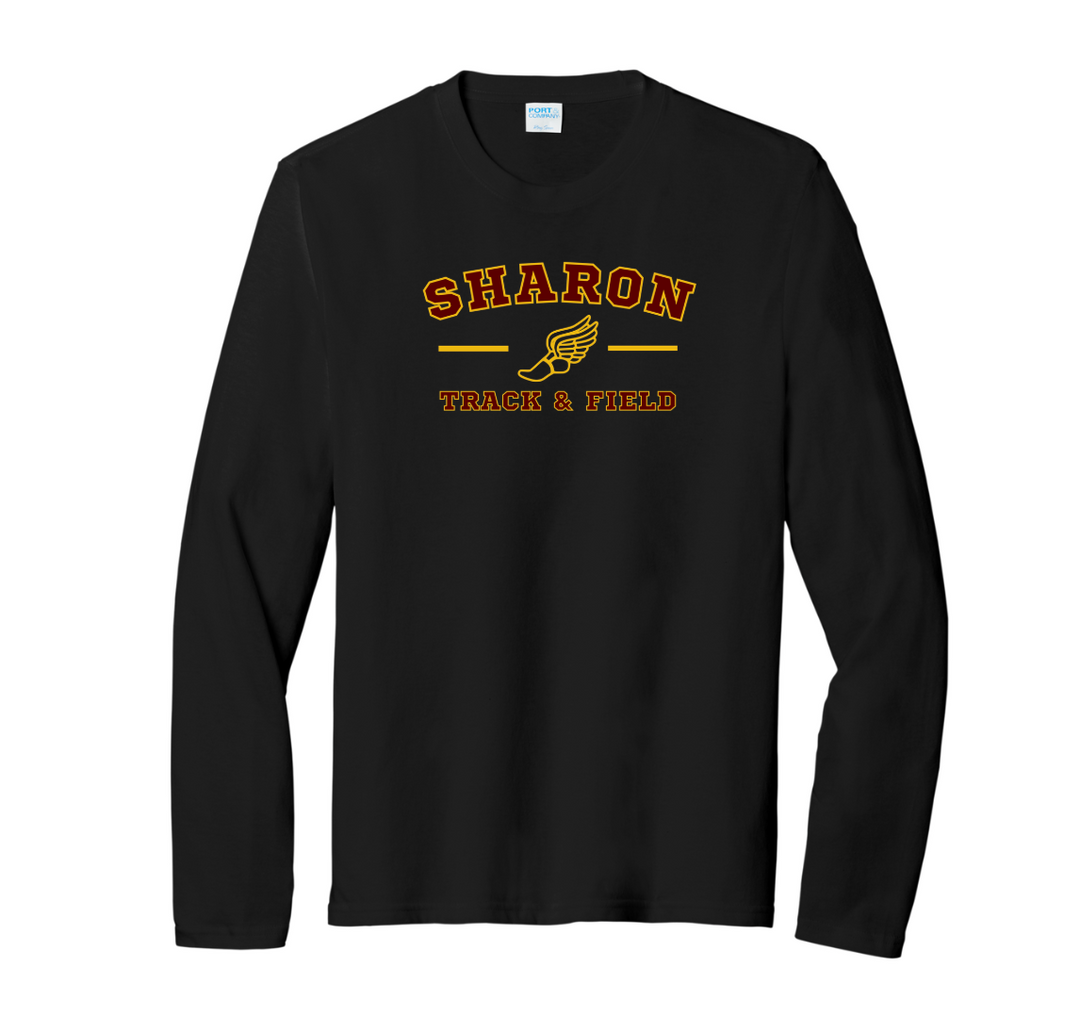 Sharon Track & Field - Unisex Tri-Blend Long Sleeve Tee (PC330LS)