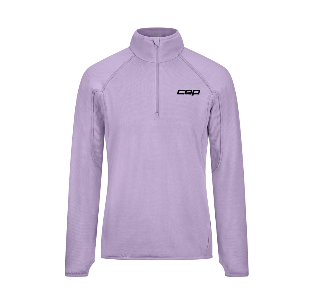 Camiseta térmica con cremallera CEP Core Run para mujer - Manga larga (W5EZ6)