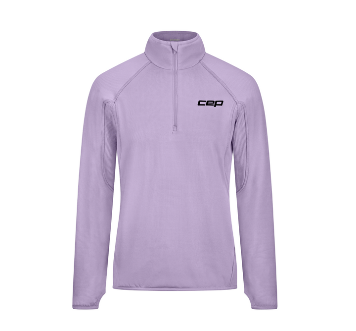 Camiseta térmica con cremallera CEP Core Run para mujer - Manga larga (W5EZ6)