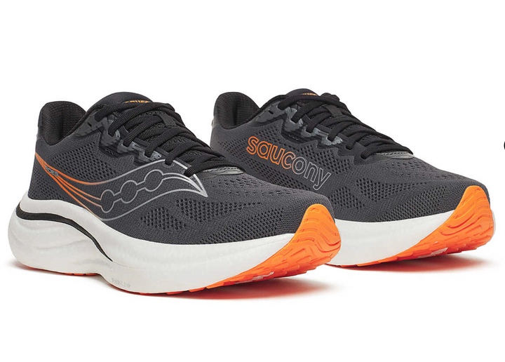 Saucony Ride 19 para hombre - Negro Sombra
