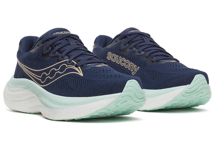 Women's Saucony Ride 19 - Navy Aqua