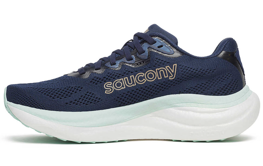 Women's Saucony Ride 19 - Navy Aqua