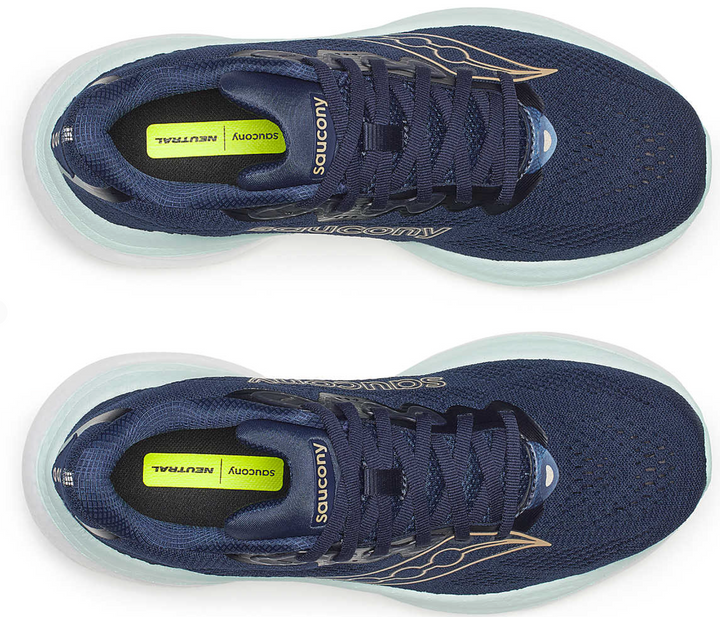 Women's Saucony Ride 19 - Navy Aqua