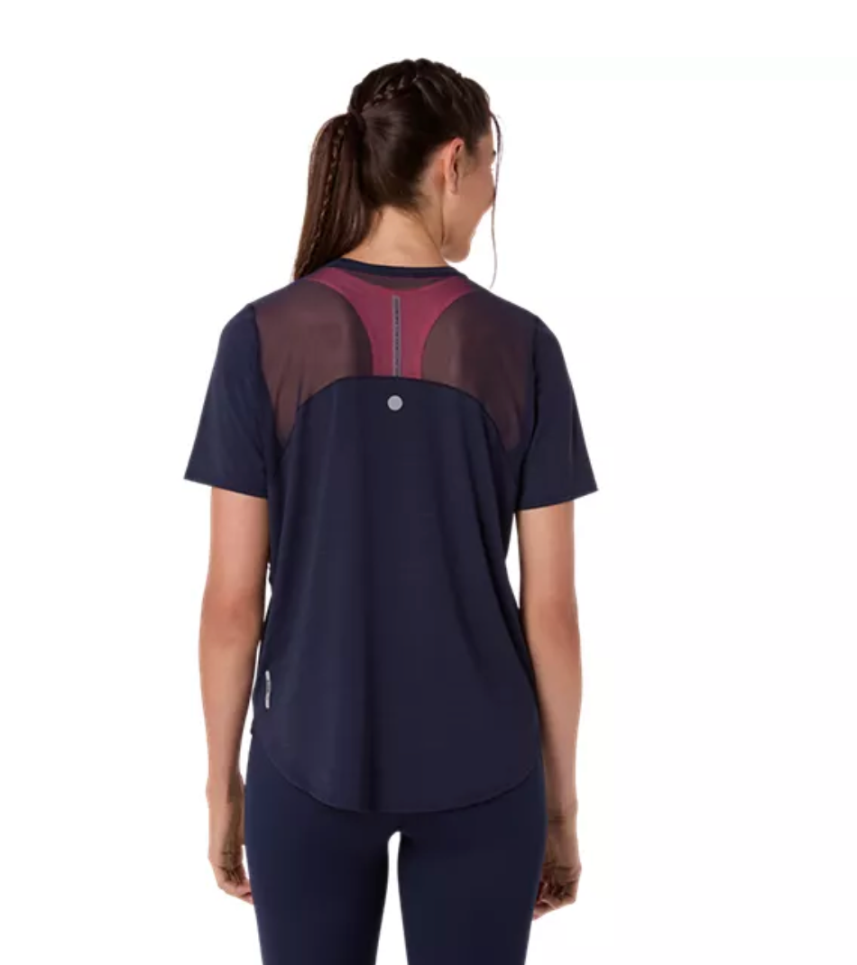 Santa Monica Classic 5K/10K 2026 - ASICS Women's Road SS Top Midnight (2012D371) (SMC-03)