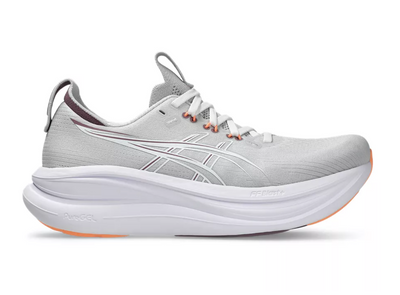 ASICS GEL-NIMBUS 28 Wide para mujer - GRIS NUBE/MALVA POLVOROSO