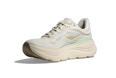 HOKA Bondi 9 para mujer - TRUFFLE SALT / SEA GLASS (Ancho)