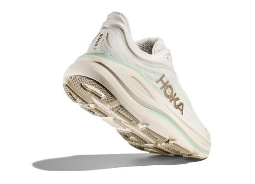 HOKA Bondi 9 para mujer - TRUFFLE SALT / SEA GLASS (Ancho)