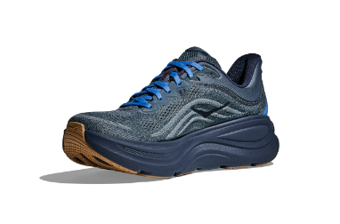 HOKA Bondi 9 para hombre - Azul marino desteñido/azul pizarra (ancho)
