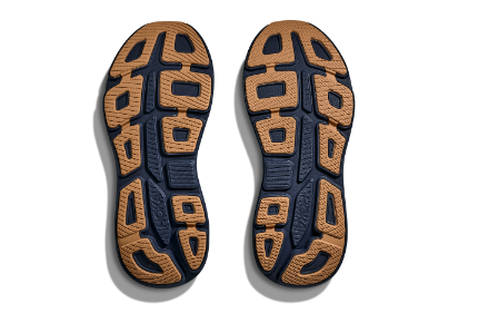 HOKA Bondi 9 para hombre - Azul marino desteñido/azul pizarra (ancho)