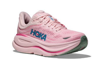 HOKA Bondi 9 para mujer - TÉ ROSA / PÉTALO (Ancho)