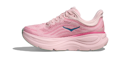 HOKA Bondi 9 para mujer - TÉ ROSA / PÉTALO (Ancho)