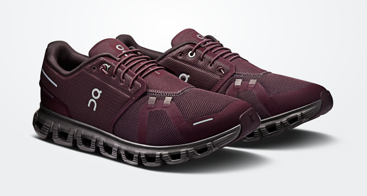 ON Cloud 6 para hombre - Mulberry Pebble