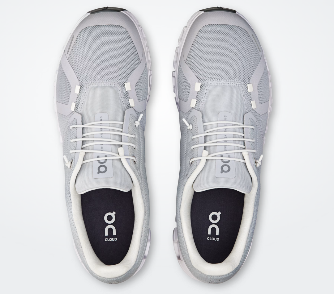 ON Cloud 6 Wide para hombre - Blanco glaciar