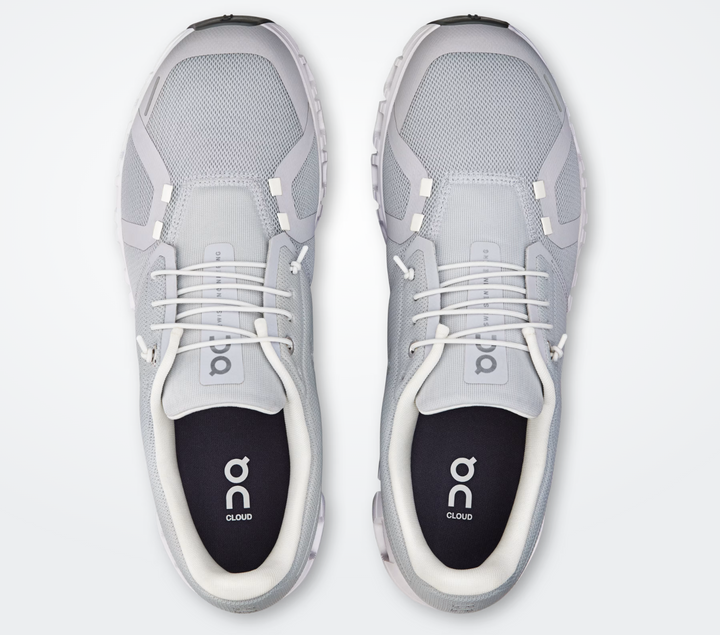 ON Cloud 6 Wide para hombre - Blanco glaciar