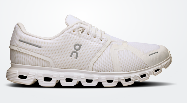 ON Cloud 6 Wide para hombre - Blanco Blanco