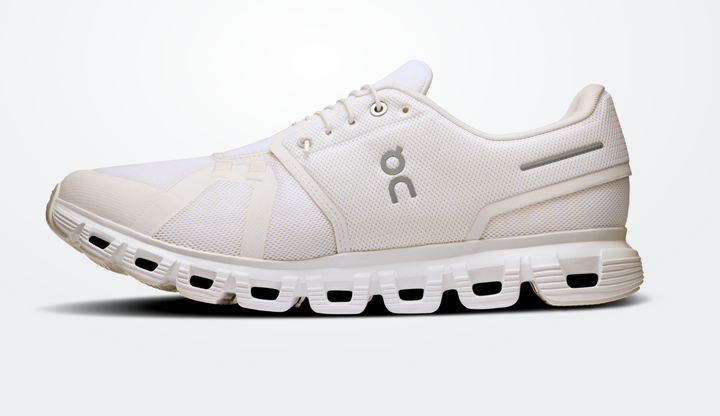 ON Cloud 6 Wide para hombre - Blanco Blanco