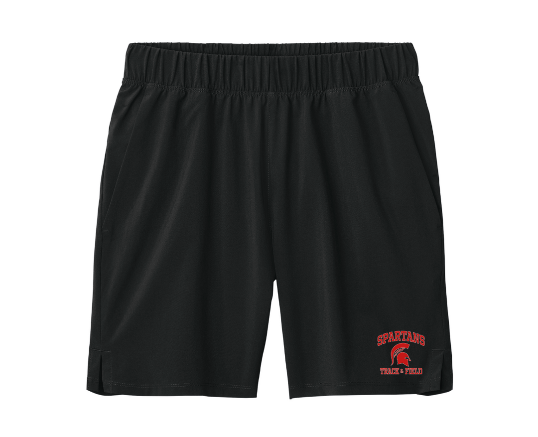 East Longmeadow Track & Field - Pantalón corto de 7" para hombre (ST485)