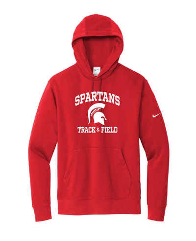 East Longmeadow Track & Field - Nike Men's Club Fleece Pullover Hoodie (NKDR1499)