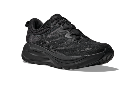 HOKA Gaviota 6 para mujer - NEGRO/BLANCO (Extra ancho)