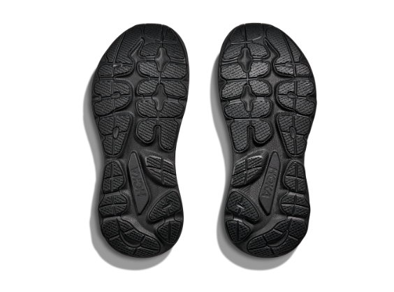 HOKA Gaviota 6 para mujer - NEGRO/BLANCO (Extra ancho)