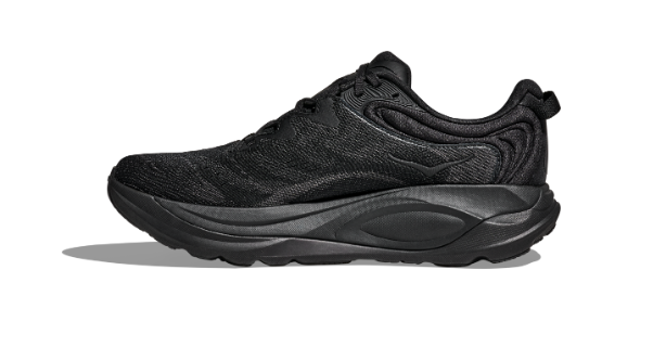 HOKA Gaviota 6 para mujer - NEGRO/BLANCO (Extra ancho)