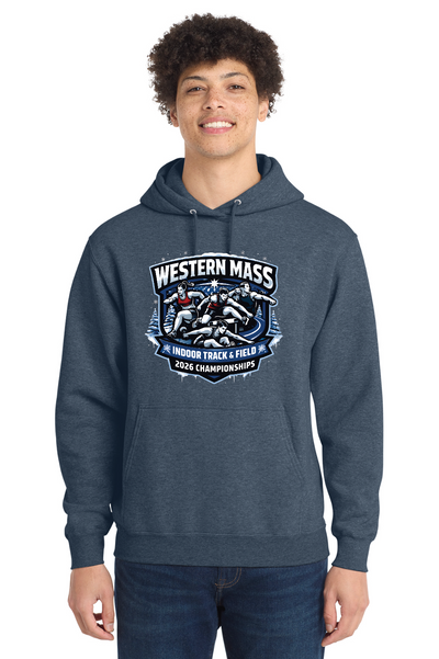 Unisex Western MA Indoor T&F 2026 Championship Official Hoodie (PC78H)