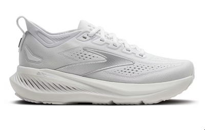 Women's Brooks Glycerin 23 WIDE - White/Oyster/Silver