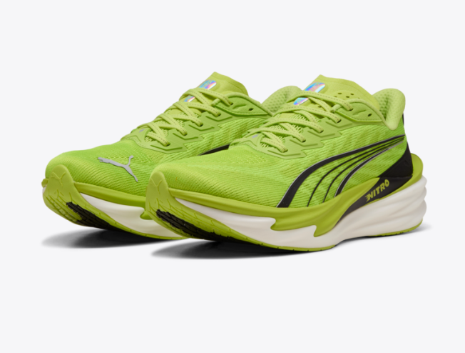 Puma Men's Deviate Nitro 4 - SUNNY LIME-PUMA BLACK